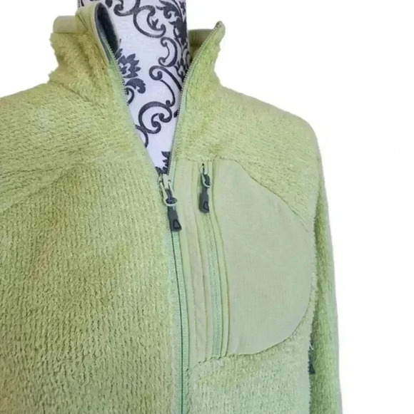 MEC Mountain Equipment Co-op Fleece Jacket Full Zip Green Women's size Medium - Picture 7 of 16